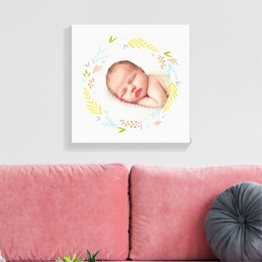 Fotocanvas met fijne weerstand canvas afdruk (Insitu (Woonkamer))