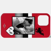 Fotocel hoofdtelefoon Wit hart Grafisch HAMbWG Case-Mate iPhone Case (Achterkant (horizontaal))