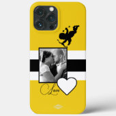 Fotocel hoofdtelefoon Wit hart Grafisch HAMbWG Case-Mate iPhone Case (Achterkant)