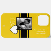 Fotocel hoofdtelefoon Wit hart Grafisch HAMbWG Case-Mate iPhone Case (Achterkant (horizontaal))