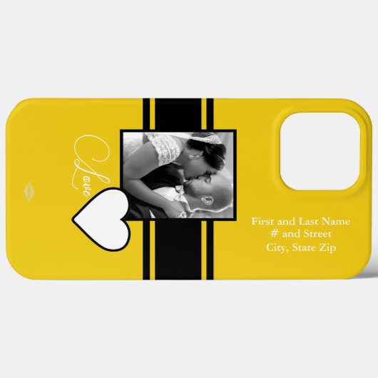 Fotocel hoofdtelefoon Wit hart Grafisch HAMbWG Case-Mate iPhone Case (Achterkant (horizontaal))