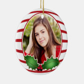 Fotocirkelvormgeving Keramisch Ornament (Rechts)