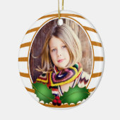 Fotocirkelvormgeving Keramisch Ornament (Links)