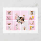 Fotocollage 13 foto's op maat briefkaart (Voorkant)