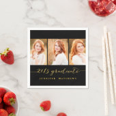 Fotocollage 2015 Afstudeerfeest Papier servet (Insitu)