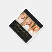 Fotocollage 2015 Afstudeerfeest Papier servet (Hoek)