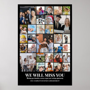 Fotocollage 30 foto's 12x18 16x24 20x30 24x36 poster