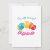 Fotocollage 4e verjaardag nummer 4 Jongen Kaart (Achterkant)