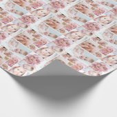 Fotocollage 9 Afbeeldingen Unieke rasterlay-out Cadeaupapier (Hoek)