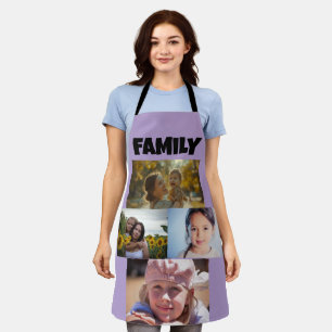 FOTOCOLLAGE Aangepaste keuken schort VOOR MOEDER