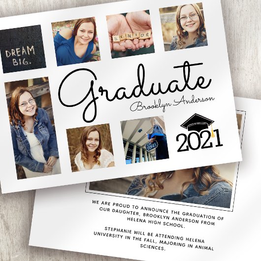 Fotocollage Afstuderen