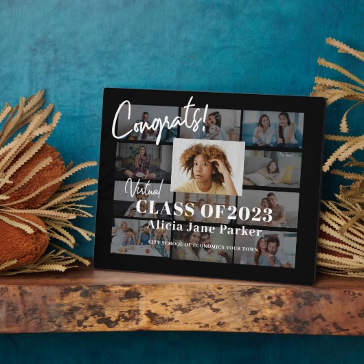 Fotocollage afstuderen, klasse 2022 fotoplaat (Zijkant)