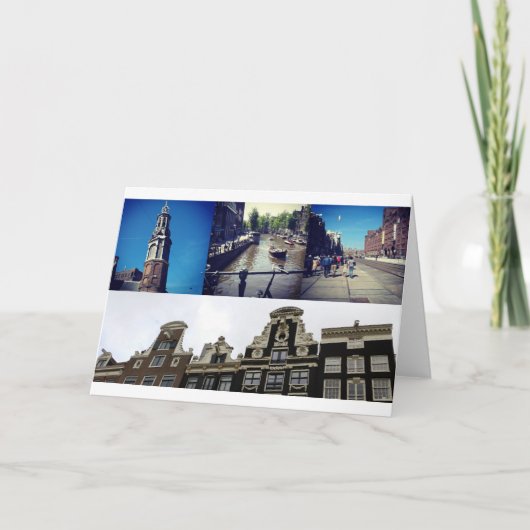 Fotocollage Amsterdam 2 Kaart (Voorkant)