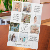 Fotocollage Beste oma ooit Moderne Moederdag Theedoek