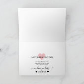 Fotocollage Beste papa ooit Vaderdag Kaart (Binnen)