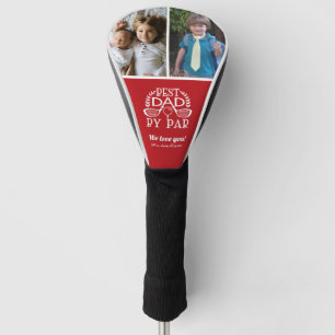 Fotocollage Beste Papa van Par Vaderdag Golfheadcover