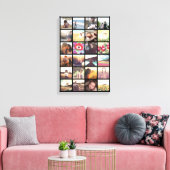 Fotocollage Canvas Afdruk (Insitu (Woonkamer))