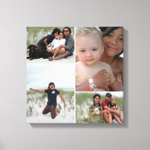 fotocollage canvas afdruk