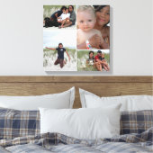 fotocollage canvas afdruk (Insitu (Slaapkamer))