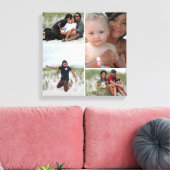 fotocollage canvas afdruk (Insitu (Woonkamer))