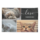 Fotocollage Cute Cats Pet Lovers Kussensloop (Achterkant)