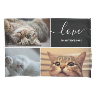 Fotocollage Cute Cats Pet Lovers Kussensloop