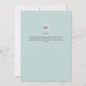 Fotocollage DANK JE WEL Bruiloft/Baby/Afsluiting/E Kaart (Achterkant)