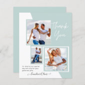 Fotocollage DANK U Bieden/Baby/Afstuderen/ENIG (Voorkant / Achterkant)