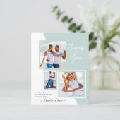 Fotocollage DANK U Bieden/Baby/Afstuderen/ENIG (Staand voorkant)