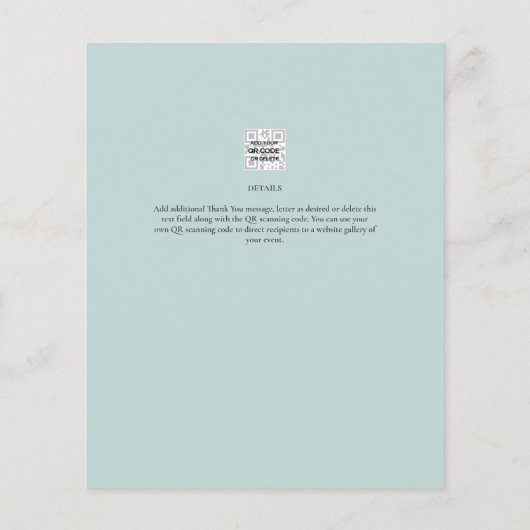 Fotocollage DANK U Bieden/Baby/Afstuderen/ENIG (Achterkant)