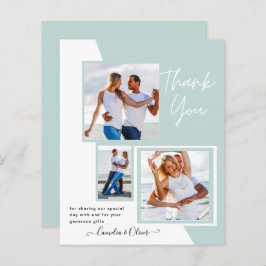 Fotocollage DANK U Bieden/Baby/Afstuderen/ENIG