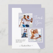 Fotocollage DANK U Bieden/Baby/Afstuderen/ENIG (Voorkant / Achterkant)