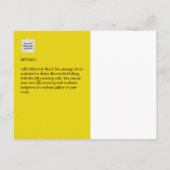 Fotocollage DANK U Bieden/Baby/Afstuderen/ENIG Briefkaart (Achterkant)