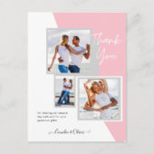 Fotocollage DANK U Bieden/Baby/Afstuderen/ENIG Briefkaart (Voorkant)