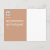 Fotocollage DANK U Bieden/Baby/Afstuderen/ENIG Briefkaart (Achterkant)