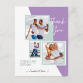 Fotocollage DANK U Bieden/Baby/Afstuderen/ENIG Briefkaart (Voorkant)