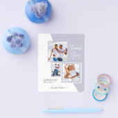 Fotocollage DANK U Bieden/Baby/Afstuderen/ENIG Flyer (Enkel)