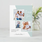 Fotocollage DANK U Bieden/Baby/Afstuderen/ENIG Kaart (Staand voorkant)
