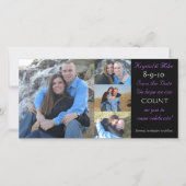 Fotocollage De datum opslaan Save The Date (Voorkant)