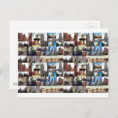 Fotocollage Delft 6 Briefkaart (Voorkant / Achterkant)