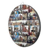 Fotocollage Delft 6 Dartbord (Voorkant Rechts)