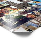 Fotocollage Delft 6 Foto Afdruk (Hoek)