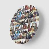 Fotocollage Delft 6 Ronde Klok (Hoek)