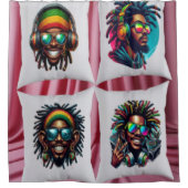 Fotocollage Douchegordijn (Voorkant)