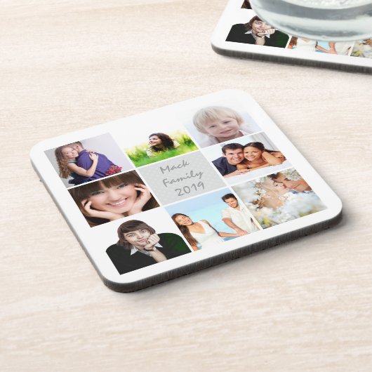 Fotocollage Drankjes Onderzetter (Linkerzijde)