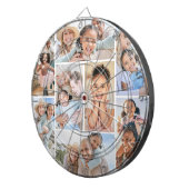 Fotocollage Eenvoudig Elegant Afbeelding Dartbord (Voorkant Rechts)