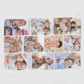 Fotocollage Eenvoudig Elegant Afbeelding Golfhanddoek (Horizontaal)