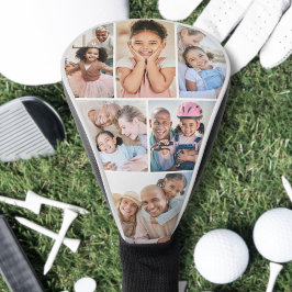 Fotocollage Eenvoudig Elegant Afbeelding Golfheadcover
