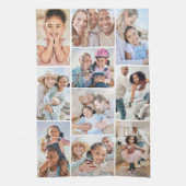 Fotocollage Eenvoudig Elegant Afbeelding Theedoek (Verticaal)