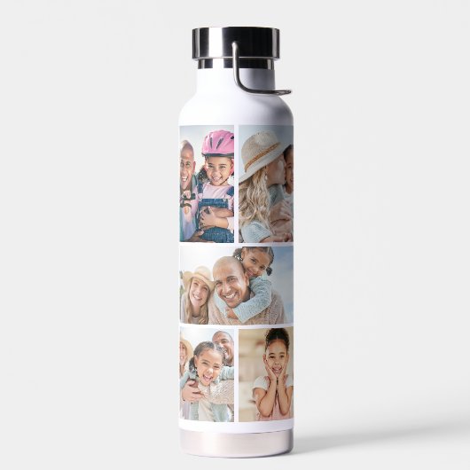 Fotocollage Eenvoudig Elegant Afbeelding Waterfles (Links)